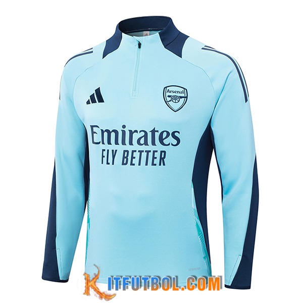 Sudadera De Entrenamiento Arsenal Azul 2024/2025