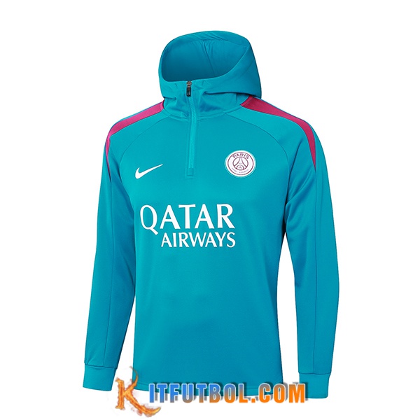 Chaqueta Con Capucha PSG Azul/Violeta 2024/2025