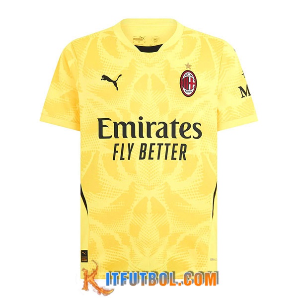 Camisetas De Futbol AC Milan Portero Amarillo 2024/2025
