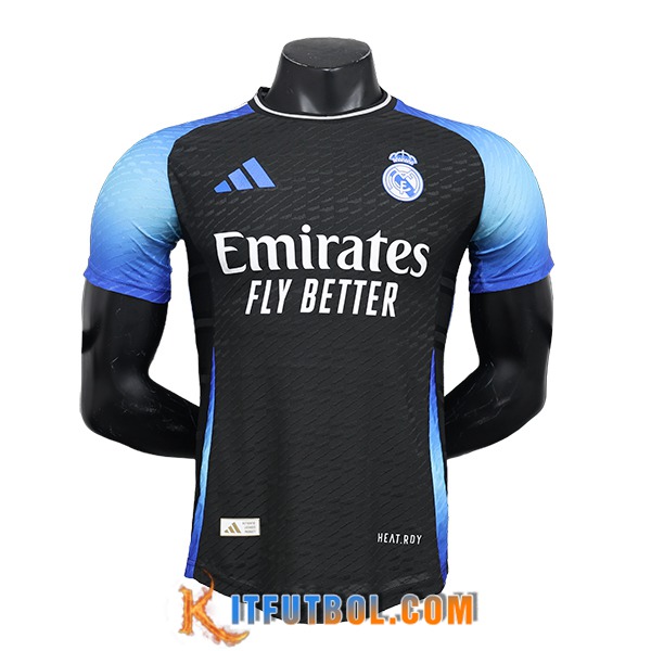 Camisetas De Futbol Real Madrid Special Edition Negro/Azul 2024/2025