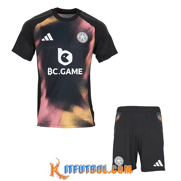 Nueva Camisetas De Futbol Leicester City Ninos Segunda 2024/2025