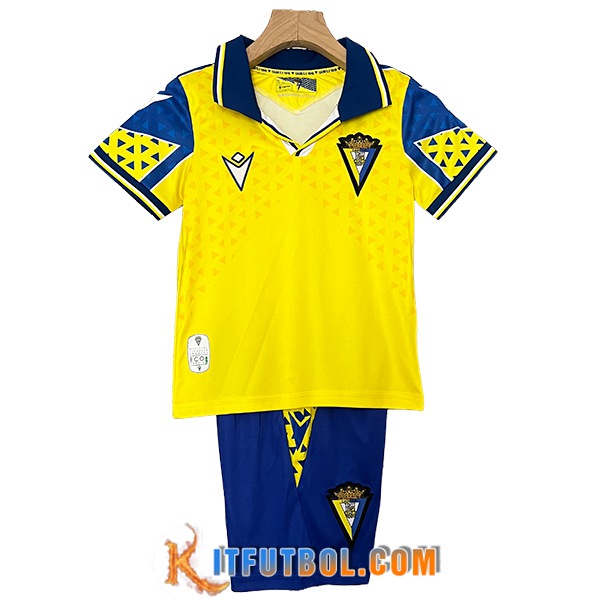 Camisetas De Futbol Cadiz CF Ninos Primera 2024/2025
