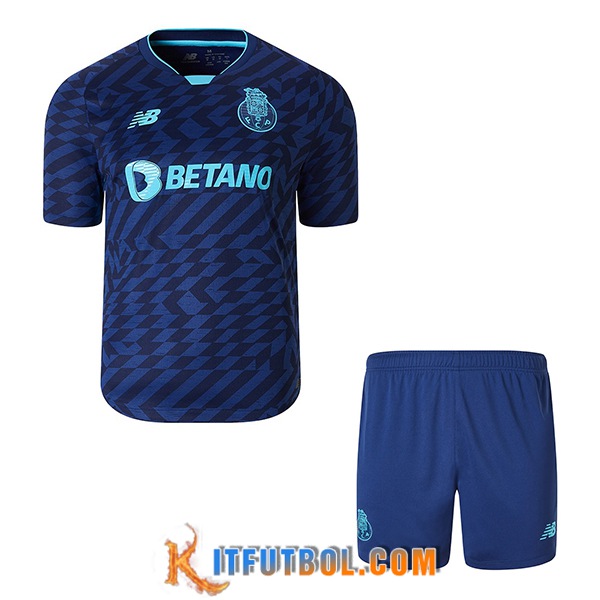 Nueva Camisetas De Futbol FC Porto Ninos Tercera 2024/2025