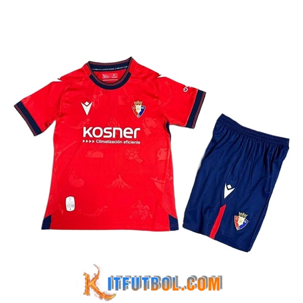Camisetas De Futbol Osasuna Ninos Primera 2024/2025