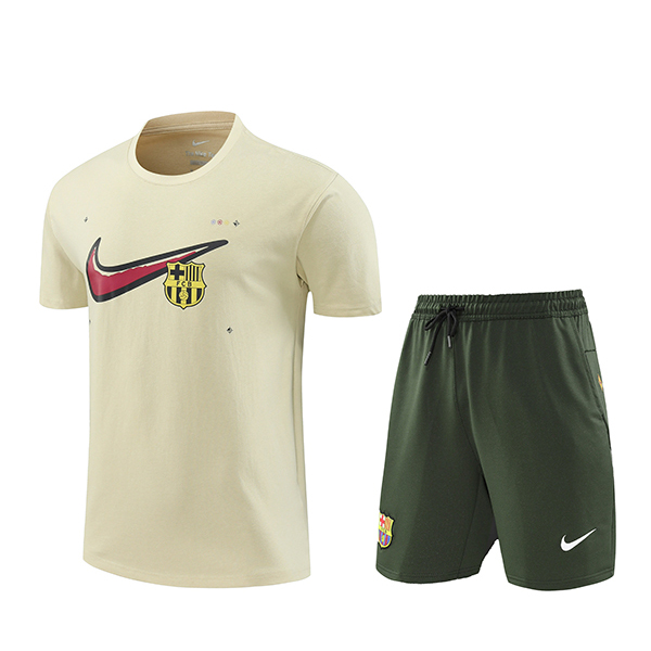 Camiseta Entrenamiento PSG Beige 2024/2025 -02