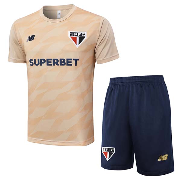 Camiseta Entrenamiento Sao Paulo FC Beige 2024/2025