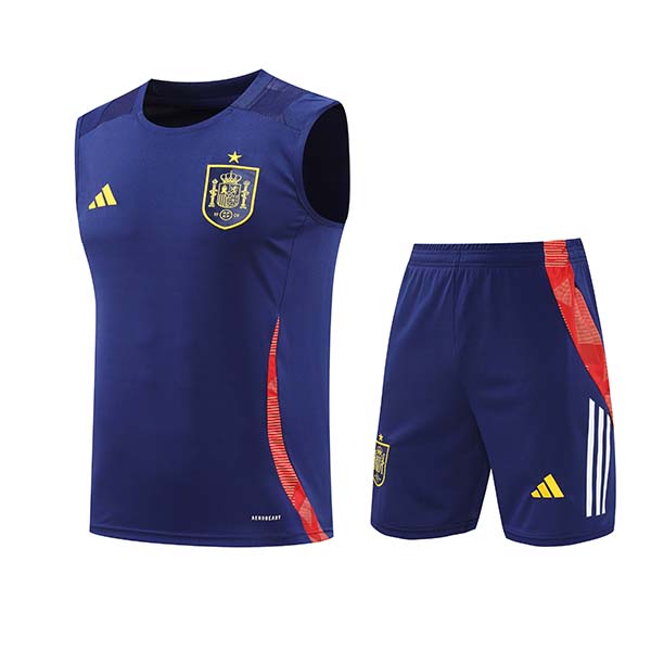 Camiseta Entrenamiento sin mangas España Azul/Rojo 2024/2025