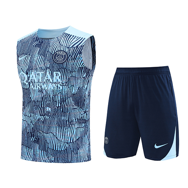 Camiseta Entrenamiento sin mangas PSG Azul/Negro 2024/2025