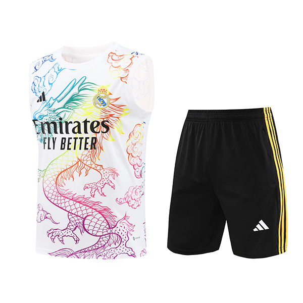 Camiseta Entrenamiento sin mangas Real Madrid Blanco 2024/2025