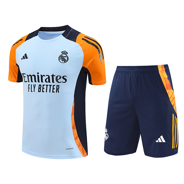 Camiseta Entrenamiento Real Madrid Azul/Naranja 2024/2025