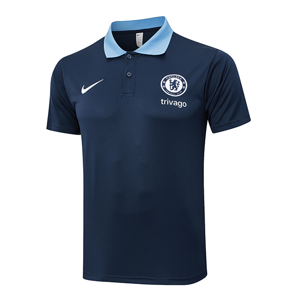 Camiseta Polo FC Chelsea azul real 2024/2025