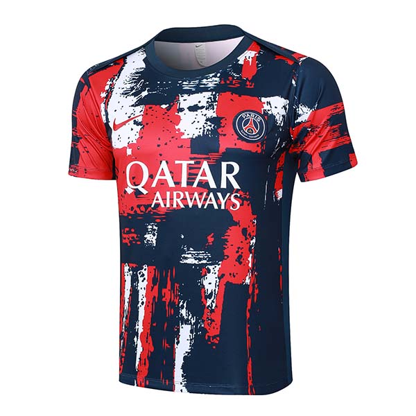 Camiseta Entrenamiento PSG Rojo/Azul 2024/2025