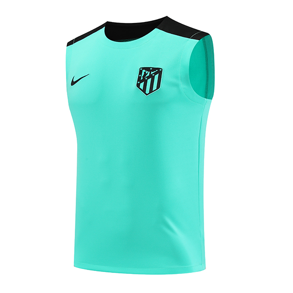 Chalecos De Futbol Atletico Madrid Verde/Negro 2024/2025