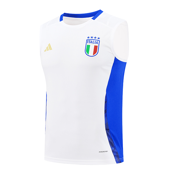 Chalecos De Futbol Italia Blanco/Azul 2024/2025