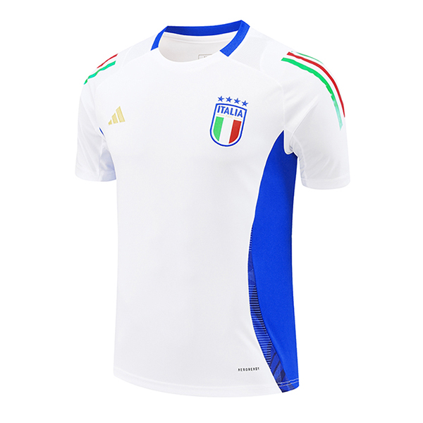 Camiseta Entrenamiento Italia Blanco/Azul 2024/2025