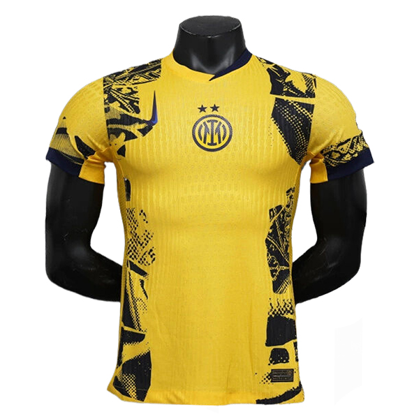 Camiseta Entrenamiento Inter Milan Amarillo/Negro 2024/2025