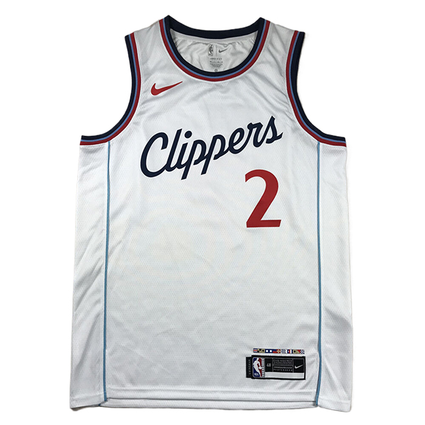 Camisetas Los Angeles Clippers (LEONARD #2) 2024/25 Blanco -03