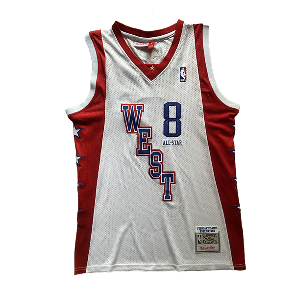 Camisetas American All-Star (BRYANT #8) 2024/25 Blanco/Rojo