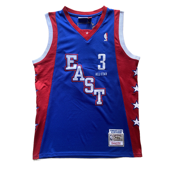 Camisetas American All-Star (IVERSON #3) 2024/25 Azul/Rojo