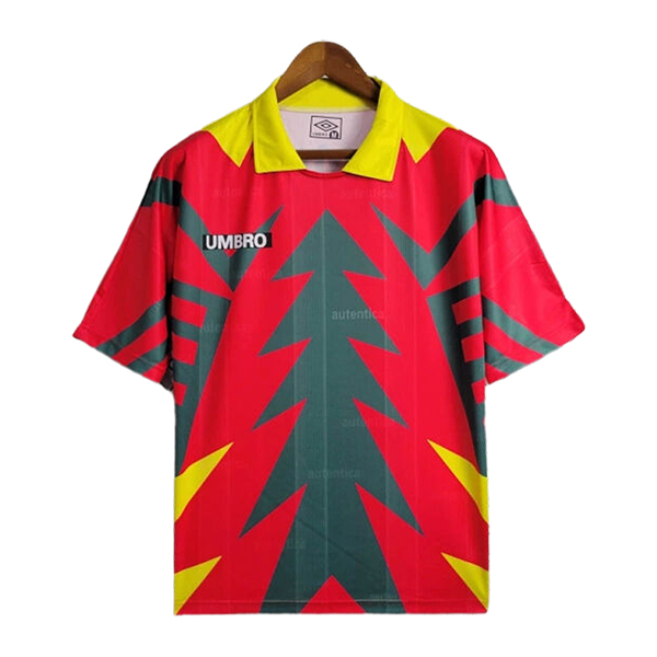 Camisetas De Futbol México Retro Portero Rojo/Verde 1998
