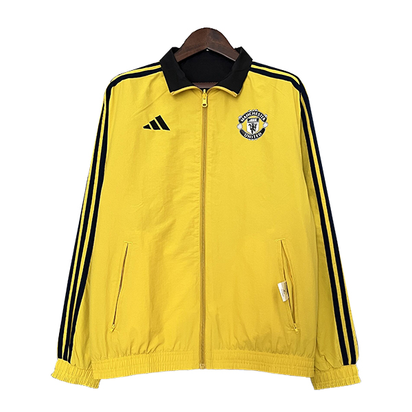 Rompevientos Manchester United Amarillo/Negro 2024/2025