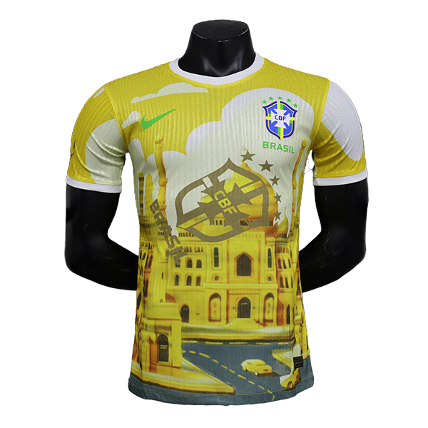 Camiseta Equipo Nacional Brasil Special Edition Amarillo 2024/2025 -02