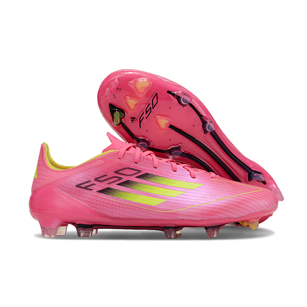 Adidas Botas De Fútbol F50 ELITE FG Rosa/Verde