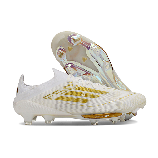 Adidas Botas De Fútbol F50+.1 FG Blanco/Amarillo