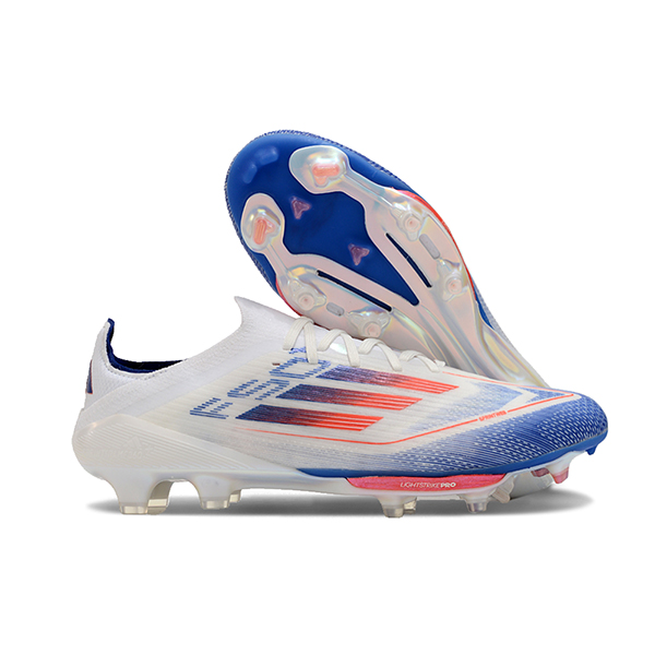 Adidas Botas De Fútbol F50+.1 FG Blanco/Azul/Naranja