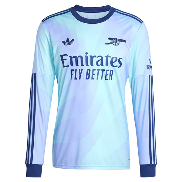 Nueva Camisetas De Futbol Arsenal Manga Largas Tercera 2024/2025