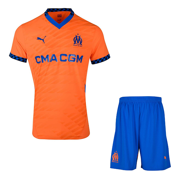Nueva Camisetas De Futbol Marsella OM Ninos Tercera 2024/2025