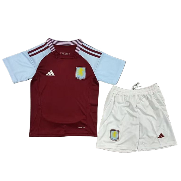 Camisetas De Futbol Aston Villa Ninos Primera 2024/2025