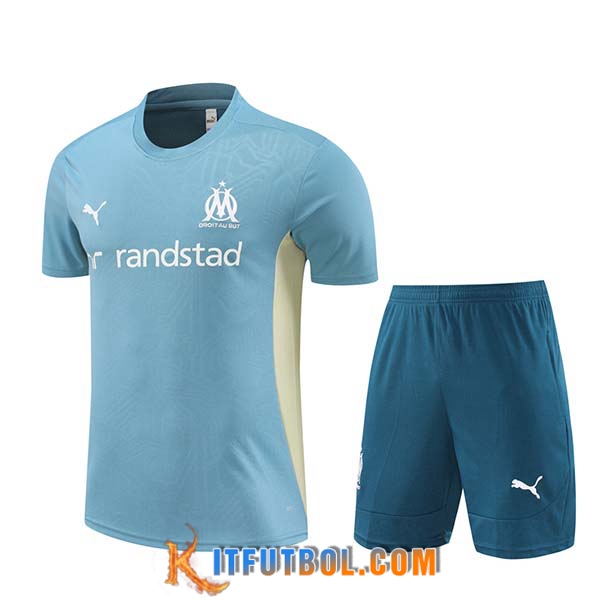 Camiseta Entrenamiento Marsella Verde/Blanco 2024/2025