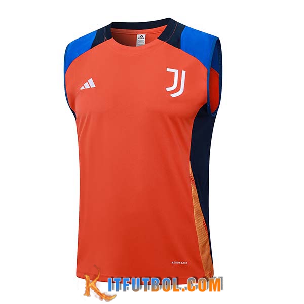 Chalecos De Futbol Juventus Naranja/Azul 2024/2025