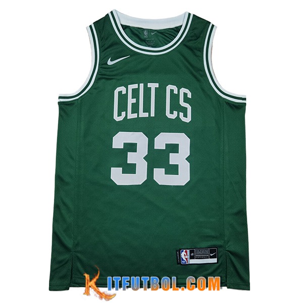 Camisetas Boston Celtics (BIRD #33) 2024/25 Verde -03