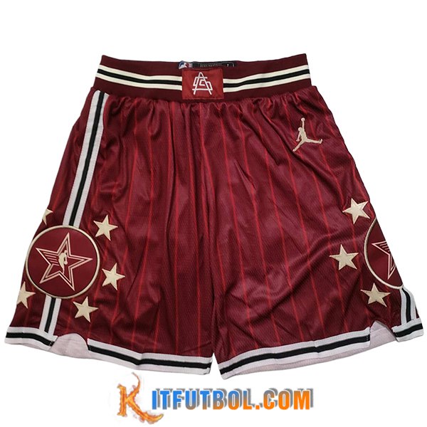 Cortos NBA American All-Star 2024/25 Rojo