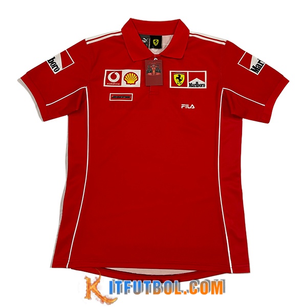 Polo F1 Scuderia Ferrari Team Rojo 2024