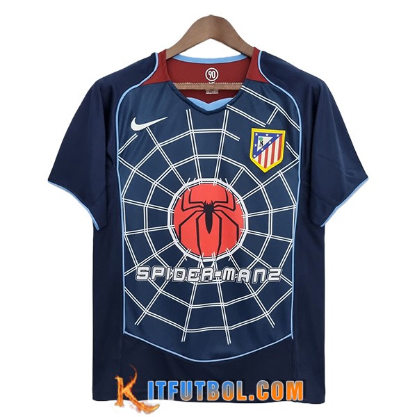 Camisetas De Futbol Atletico Madrid Retro Segunda 2004/2005