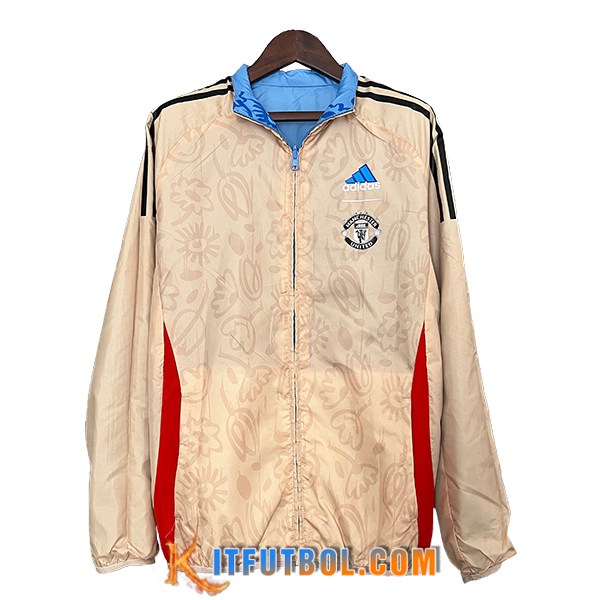 Rompevientos Manchester United Marrón/Rojo 2024/2025