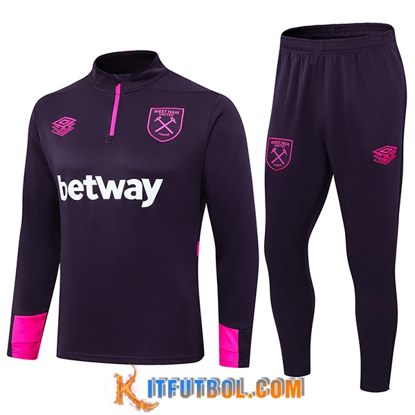 Chandal Equipos De Futbol West Ham Violeta 2024/2025