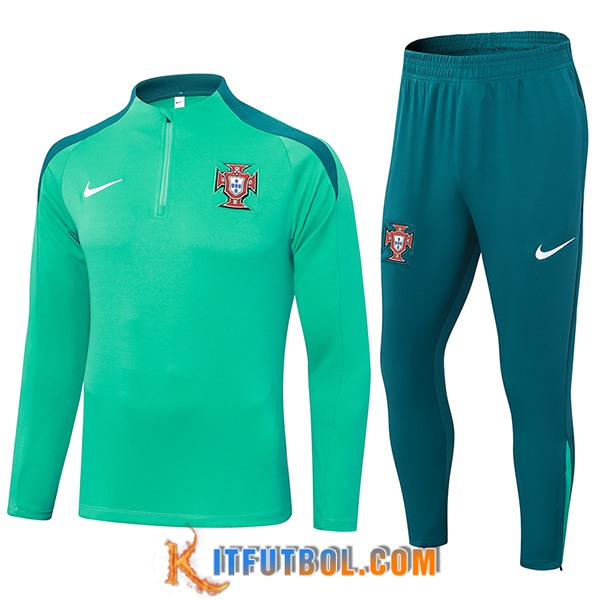 Chandal Equipos De Futbol Portugal Verde 2024/2025 -03