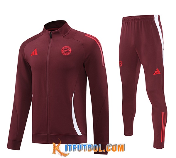 Chandal Equipos De Futbol Chaquetas Juventus Rojo 2024/2025