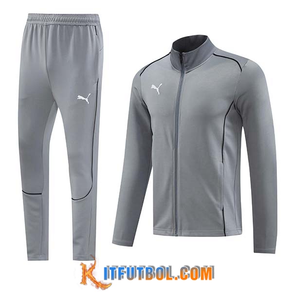 Chandal Equipos De Futbol Chaquetas PUMA Gris 2024/2025