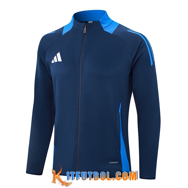 Chaquetas Futbol Adidas azul real 2024/2025