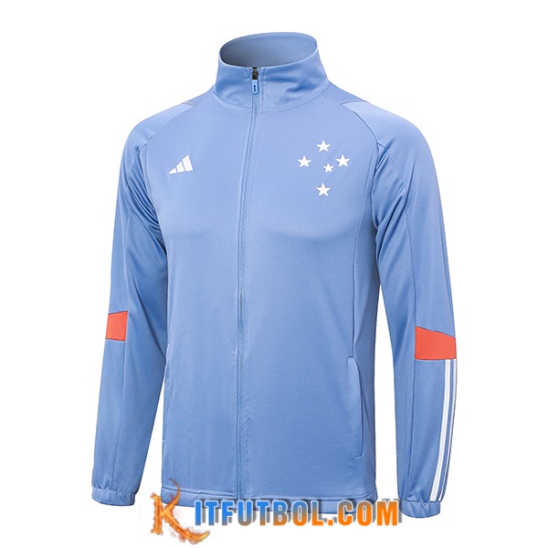 Chaquetas Futbol Cruzeiro Gris/Naranja 2024/2025