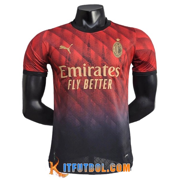 Camisetas De Futbol AC Milan Cathedral Special Edition Rojo 2024/2025