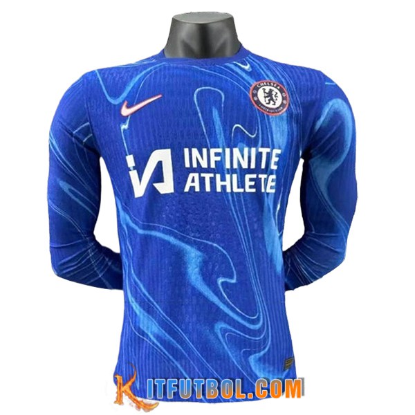 Camisetas De Futbol FC Chelsea Manga Largas Primera 2024/2025