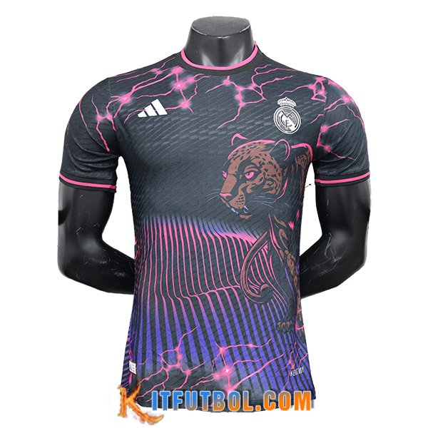 Camisetas De Futbol Real Madrid Special Edition Negro/Violeta 2024/2025