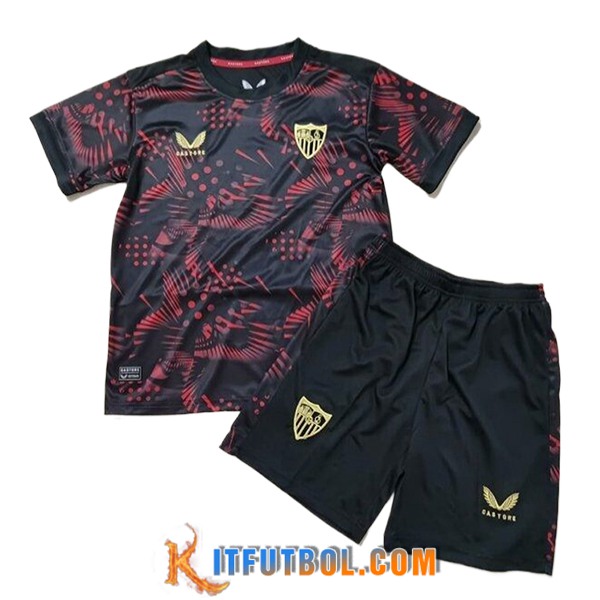 Camisetas De Futbol Sevilla Ninos Tercera 2024/2025