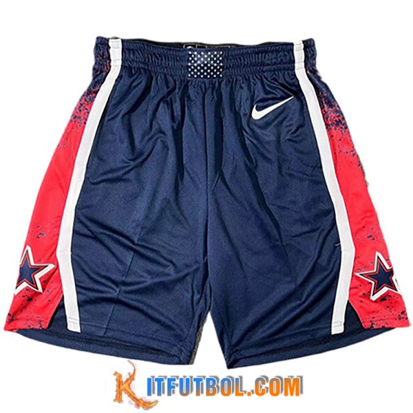 Cortos NBA USA 2024/25 Azul/Rojo/Blanco